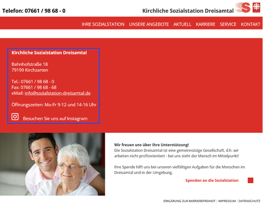 Kontaktdaten Kontaktdaten